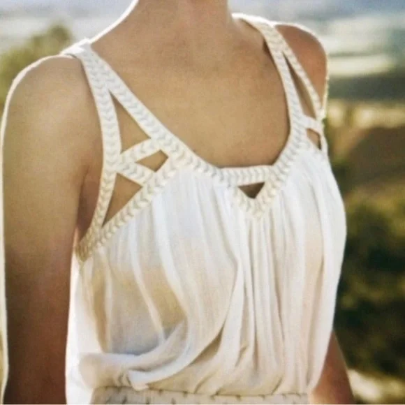 Anthropologie - Vanessa Virginia, cutwork gauze tank - Picture 11 of 14